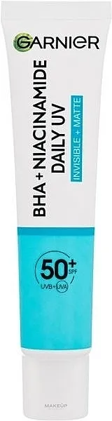 Garnier Pure Active BHA + Niacinamide Daily UV SPF 50+ Fluid za lice