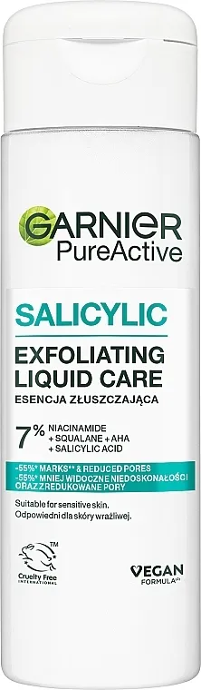 Garnier PureActive Salicylic Exfoliating Liquid Care Eksfolijant za lice