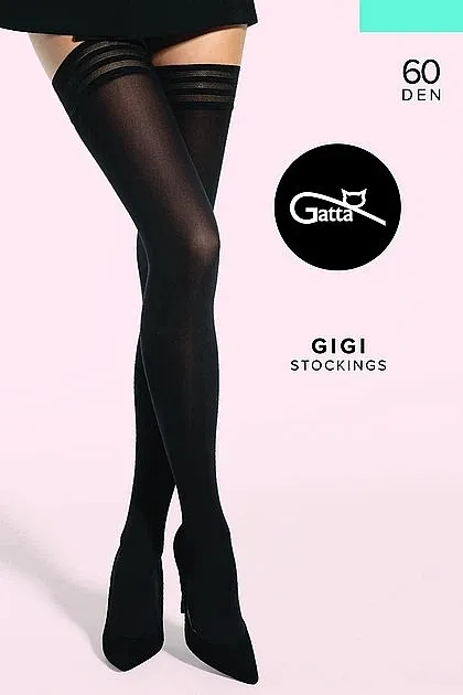 Gatta Čarape GIGI, 60 Den, crno