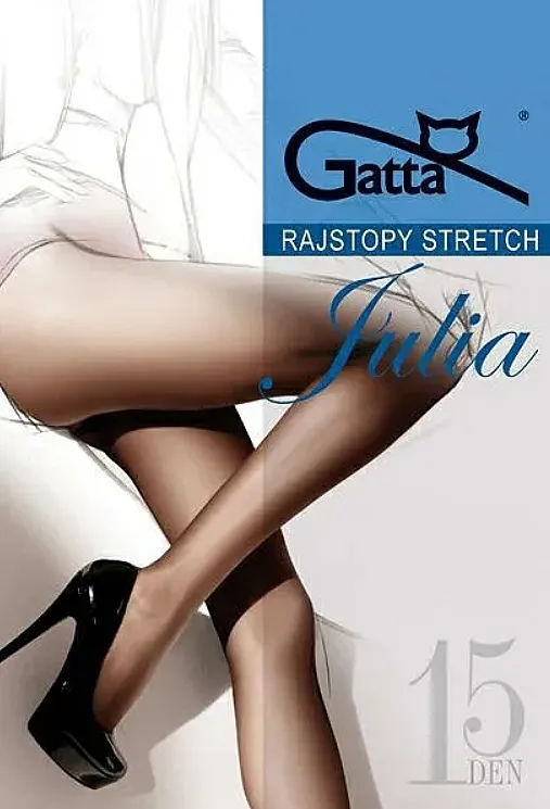 Gatta Čarape "Julia Stretch" 15 Den, sierra