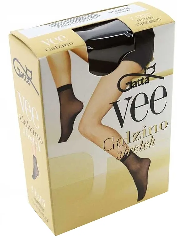 Gatta Čarape Vee Stretch 20 Den, zlatna