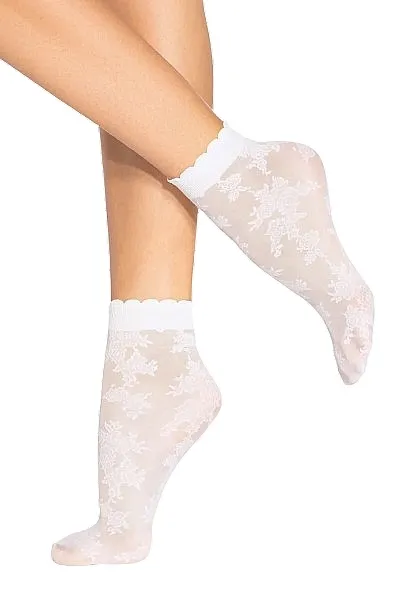 Gatta Dame čarape Spring Vibes Wz. 11, 15 Den, bianco
