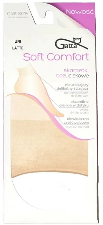Gatta Ženske čarape Soft Comfort 15 Den, nero