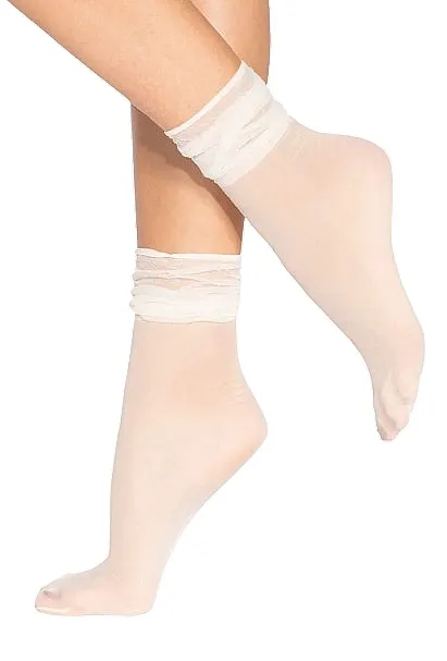 Gatta Ženske čarape Spring Vibes Uz. 05, 15 Den, off white.plave
