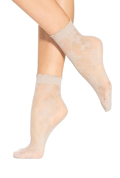 Gatta Ženske čarape Spring Vibes Wz. 11, 15 Den, perla
