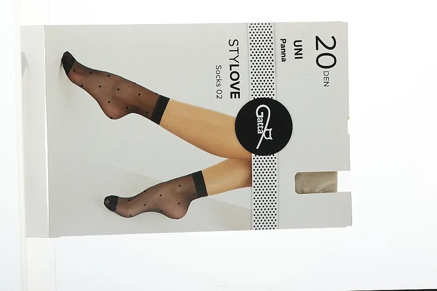 Gatta Ženske čarape Stylove 02, 20 Den, boja kože