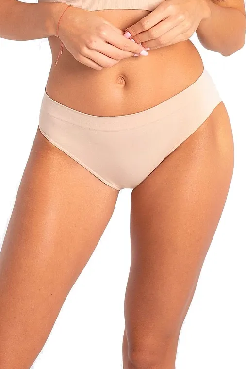 Gatta Ženske bešavne gaćice Mini Bikini Kiki, prirodne