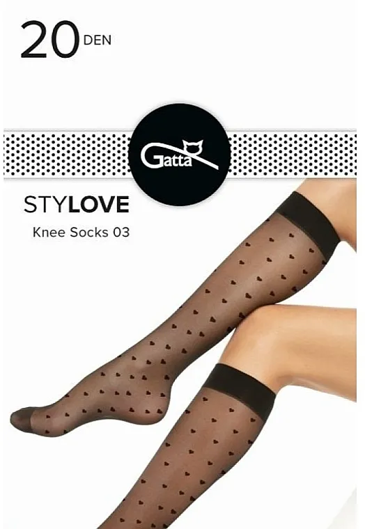 Gatta Ženske dokolenice Stylove 03 20 Den, daino