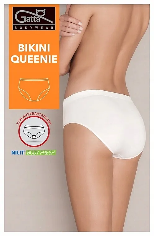 Gatta Ženske gaćice Bikini Queenie, bele