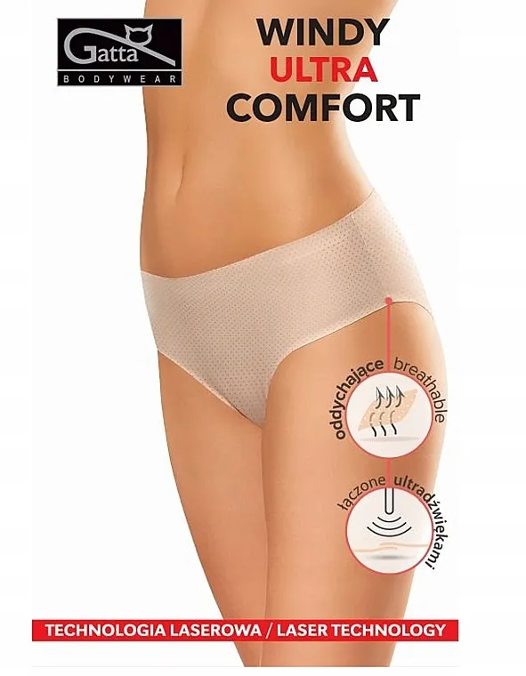 Gatta Ženske gaćice Windy Ultra Comfort, bež