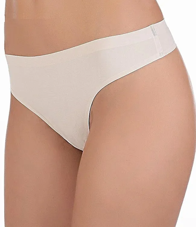 Gatta Ženske štrample bez šavova String Ultra Comfort, bež