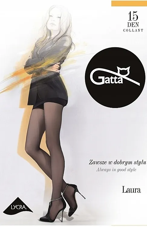 Gatta Najlon čarape 'Laura' 15 Den, bronzo