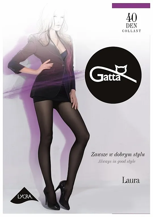Gatta Najlon čarape 'Laura' 40 Den, bež