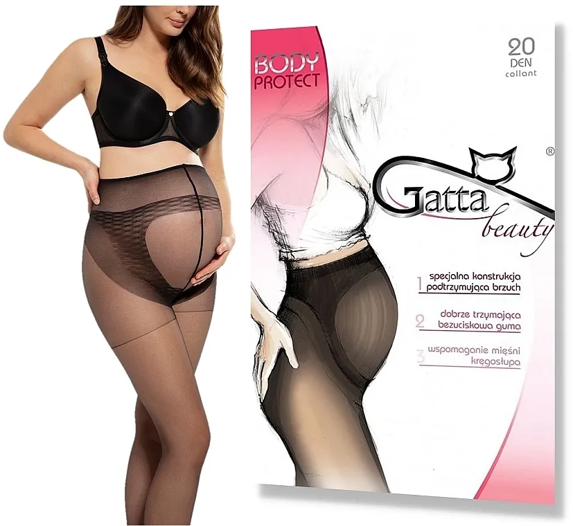 Gatta Najlon čarape "Body Protect" 20 Den, nero