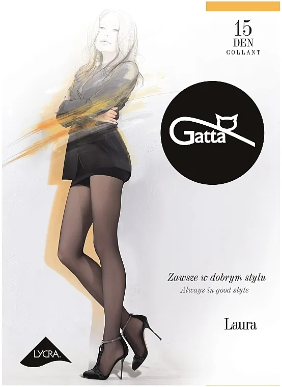 Gatta Najlon čarape "Laura" 15 Den, bež