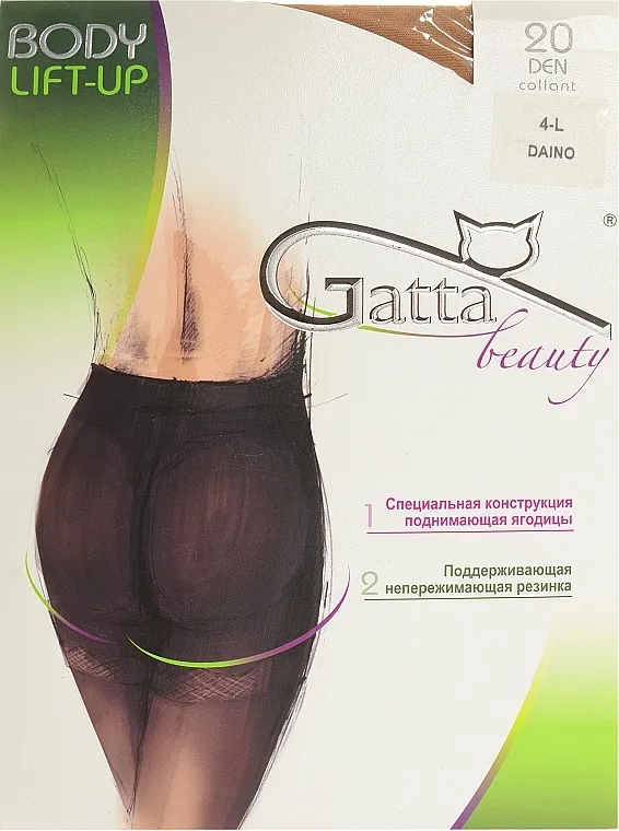Gatta Najlonke Body Lift-Up 20 Den, daino