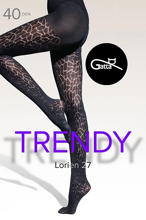 Gatta Najlonke "Lorien 27", 40 Den, nero