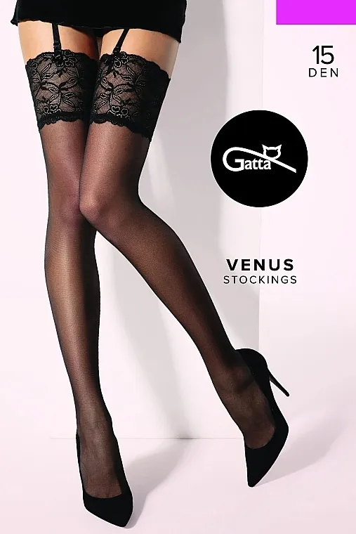 Gatta Venus čarape, 15 den, nero