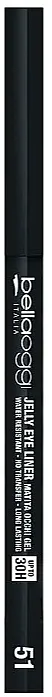 Gel ajlajner u olovci Bellaoggi Jelly Eye Liner