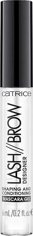 Gel regenerator za trepavice i obrve Catrice Lash &amp; Brow Designer Shaping And Conditioning Mascara Gel