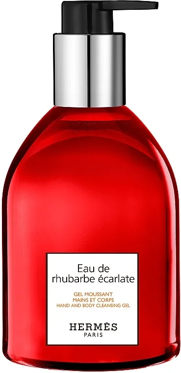 Gel za čišćenje Hermes Eau de Rhubarbe Ecarlate