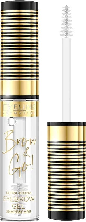 Gel za obrve Eveline Cosmetics Brow &amp; Go Fixing Eyebrow