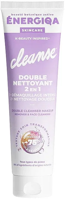 Gel za pranje lica 2 u 1 Energiqa Skincare Double Cleanser
