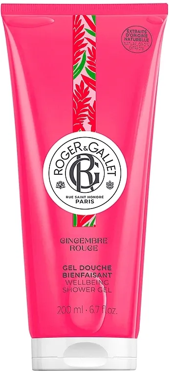 Gel za tuširanje Roger&amp;Gallet Gingembre Rouge Wellbeing Shower Gel