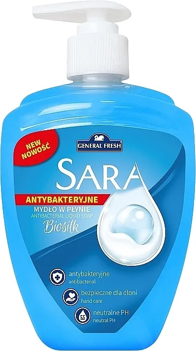 General Fresh Sara Biosilk Liquid Soap Tečni sapun