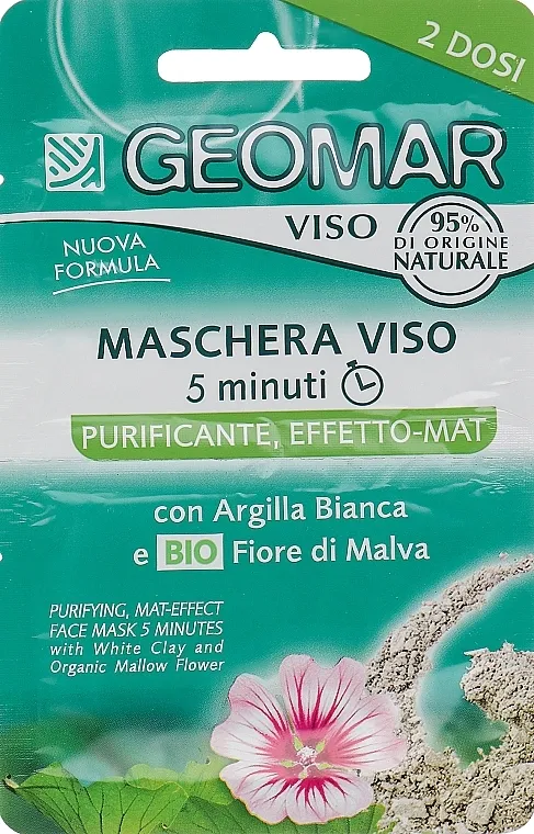 Geomar Purifying Mat-Effect Face Mask Pročišćavajuća maska za lice s učinkom matiranja
