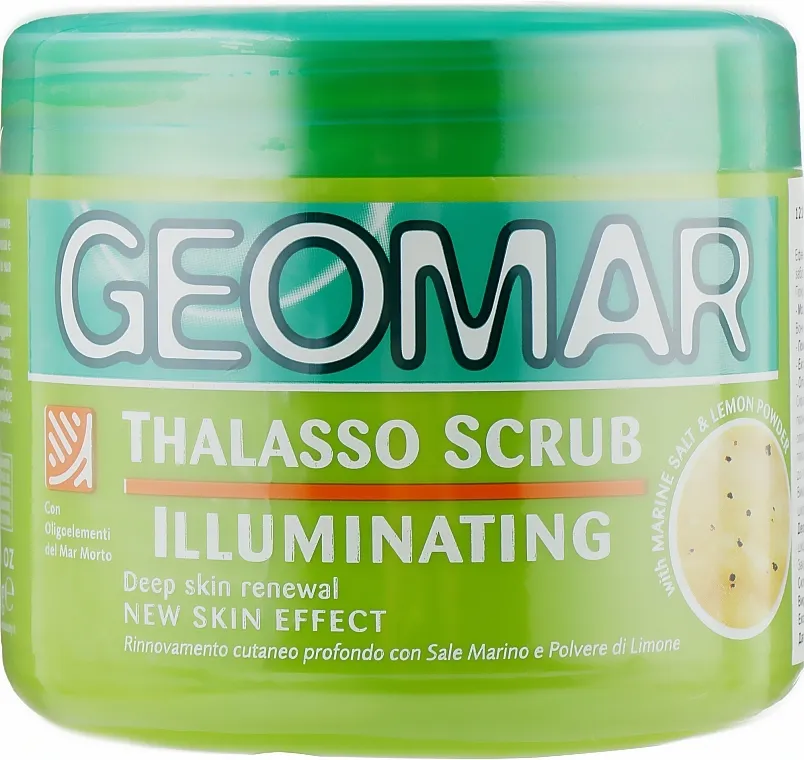 Geomar Thalasso Scrub Illuminant Thalasso piling za telo "Morska so i limun"