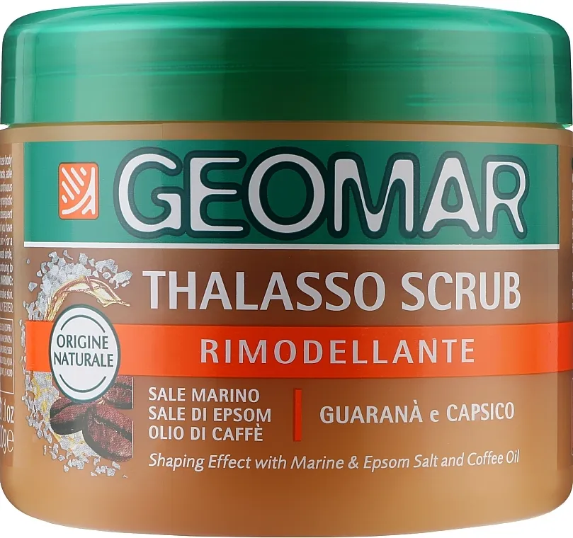Geomar Thalasso Scrub Remodeling Thalasso piling za telo "Morska so i kafa"