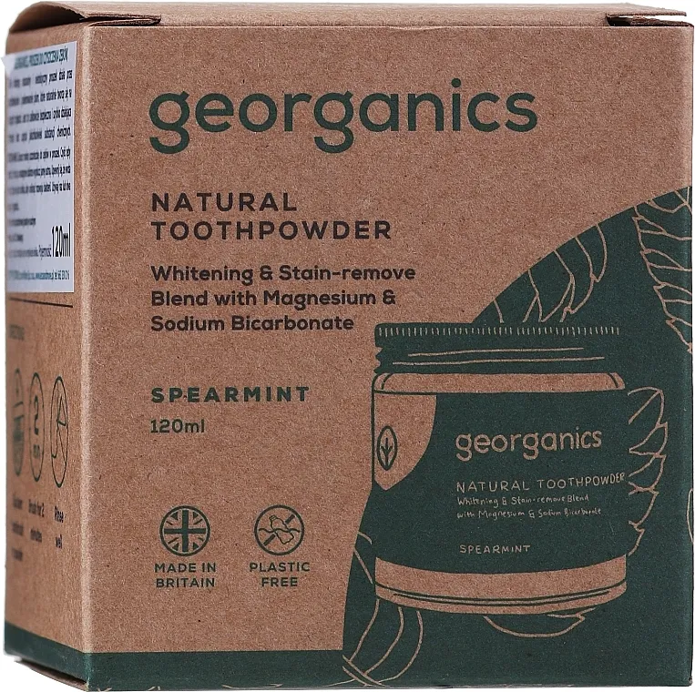 Georganics Spearmint Natural Toothpowder Prirodni prah za zube