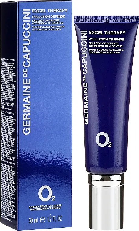 Germaine de Capuccini Excel Therapy O2 Pollution Defense Emulsion Emulzija za lice oksigenacija