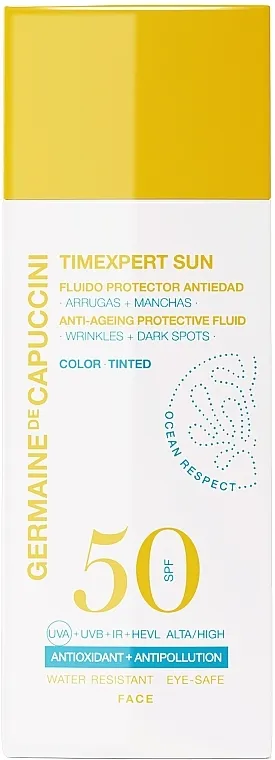 Germaine De Capuccini Timexpert Sun Anti-Ageing Protective Fluid Tinted SPF 50 Anti-age zaštitni fluid sa pigmentom