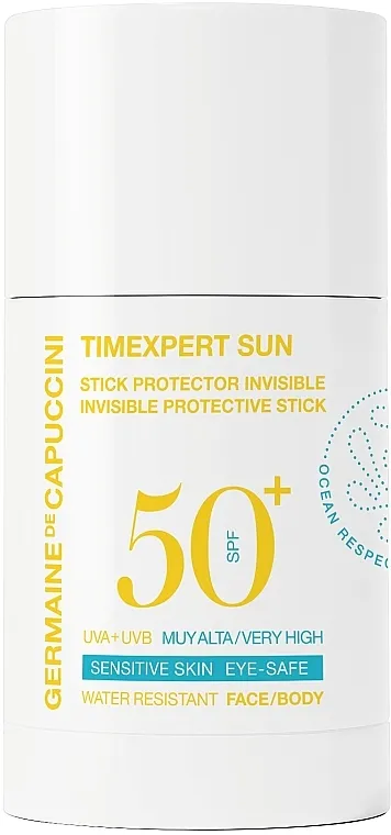 Germaine De Capuccini Timexpert Sun Invisible Protective Stick SPF 50+ Nevidljiva zaštitna krema u stiku za lice i telo