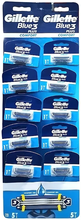 Gillette Blue 3 Comfor Plus Brijač za jednokratnu upotrebu, 10 kom.