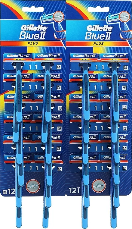 Gillette Blue II Plus Set britvica za jednokratnu upotrebu , 24kom