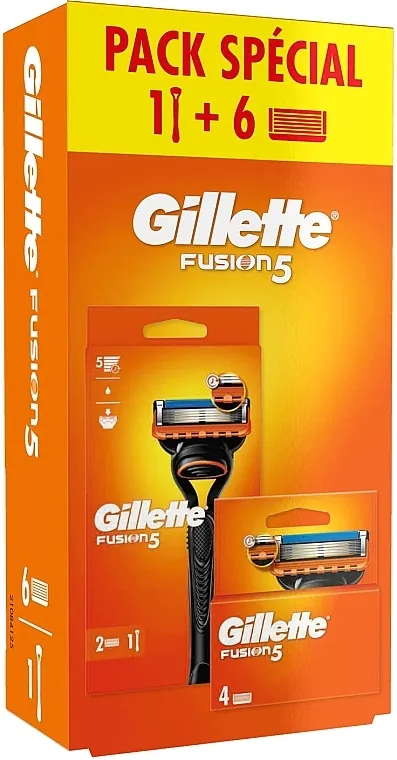 Gillette Fusion5 Brijač sa 6 zamenskih uložaka