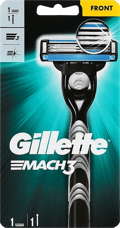 Gillette Mach3 Brijač sa zamjenskom patronom