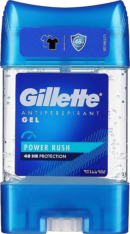 Gillette Power Rush Anti-Perspirant Gel for Men Dezodorans-antiperspirant gel