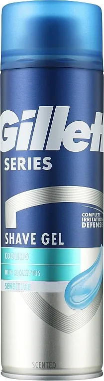 Gillette Series 3X Sensitive Skin Shave Gel for Men Gel za brijanje za osjetljivu kožu