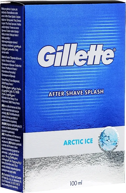 Gillette Series Arctic Ice After Shave Splash Bold Losion poslije brijanja "Oživljavajući"