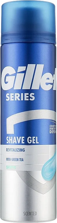 Gillette Series Revitalizing Shave Gel With Green Tea Gel za brijanje