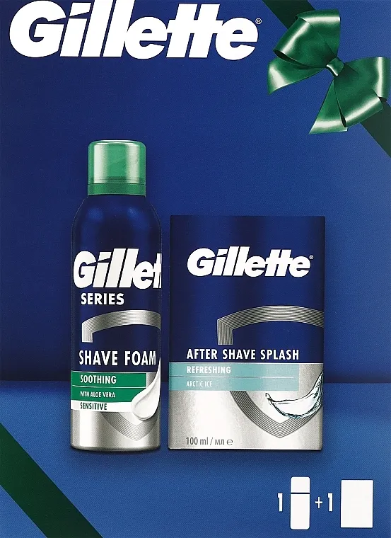 Gillette Series (shave/foam/200ml + ash/lot/100ml) Set