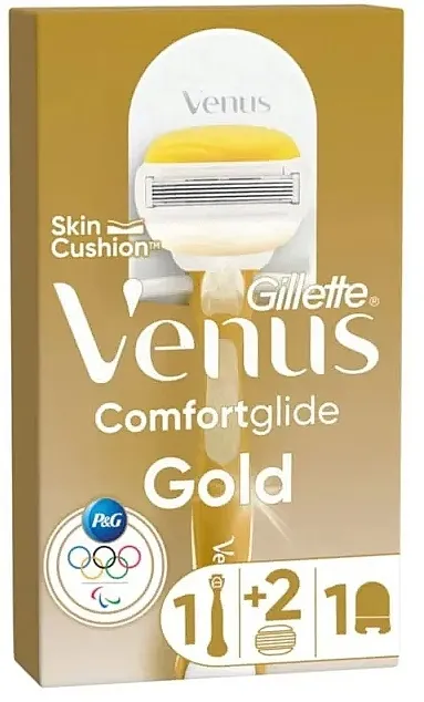 Gillette Venus Comfortglide Gold Brijač sa 2 zamenske patrone