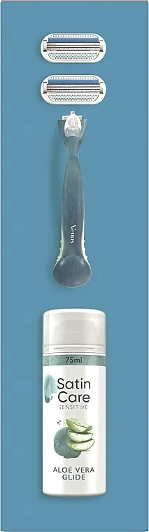 Gillette Venus Smooth (razor/1pc + refil/2pcs + shave/gel/75ml) Set