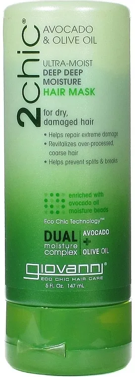 Giovanni 2chic Ultra-Moist Deep Deep Moisture Hair Mask Avocado &amp; Olive Oil Hidratantna maska za kosu