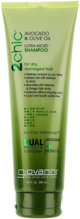 Giovanni 2chic Ultra-Moist Shampoo Avocado &amp; Olive Oil Hidratantni šampon za kosu