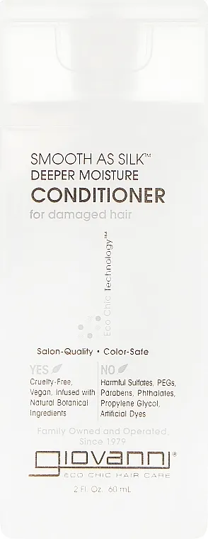 Giovanni Smooth As Silk Conditioner Obnavljajući Regenerator